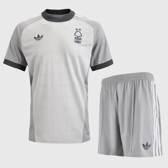 Nottingham Forest Grey Goalkeeper Men Jersey Suit 26/27
