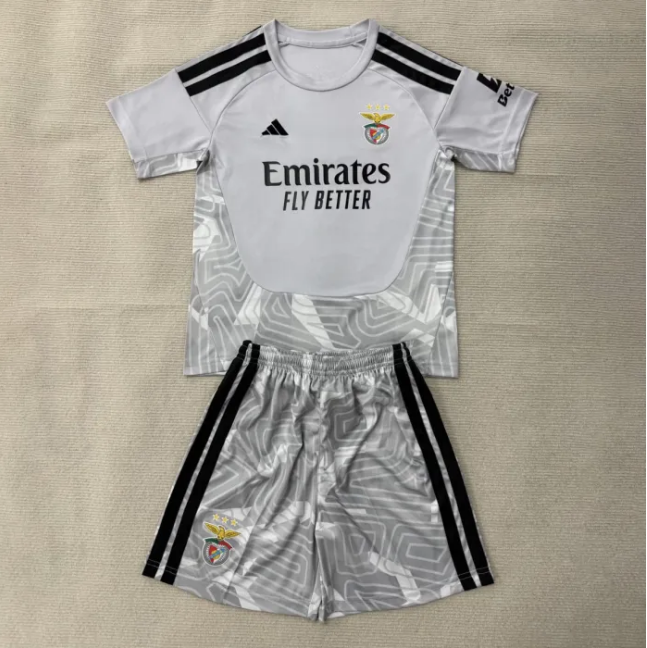 SL Benfica Grey Goalkeeper Kids Suit 26/27