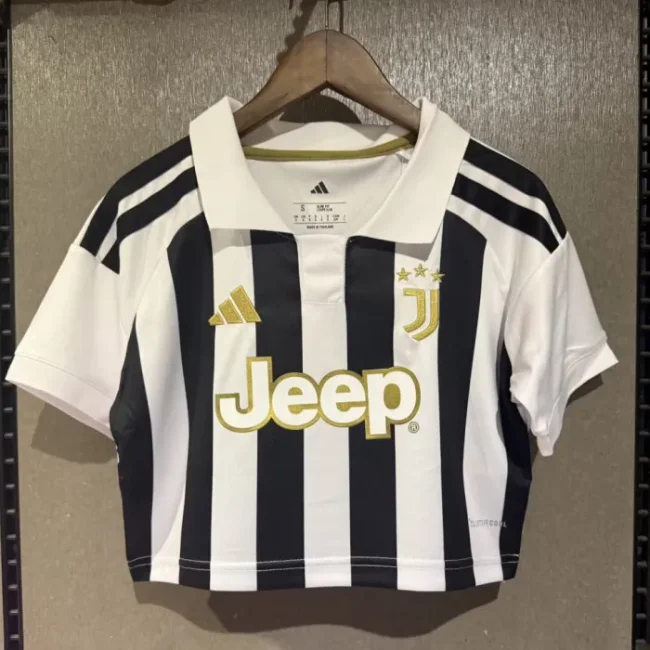 Juventus Home Woman Cropped Jersey