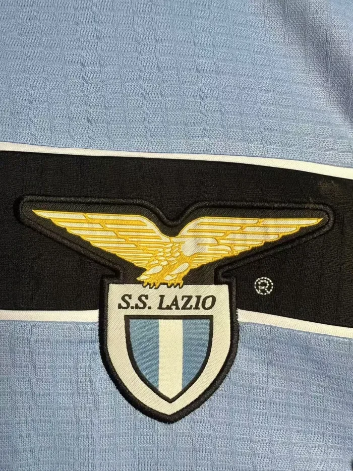 Lazio Home Long Sleeve Retro Jersey 1998/99