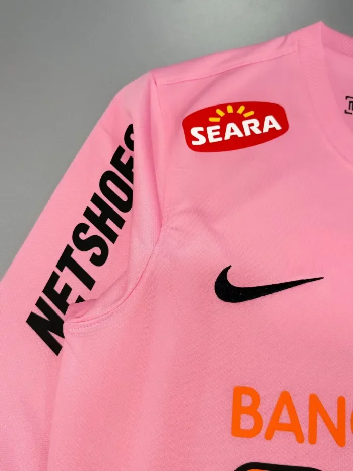 Santos Pink Special Long Sleeve Man Jersey 2011/12