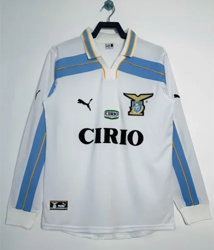 Lazio Third Long Sleeve Retro Jersey 1999/00