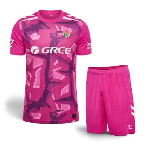 Real Betis Pink Goalkeeper Men Jersey Suit 26/27