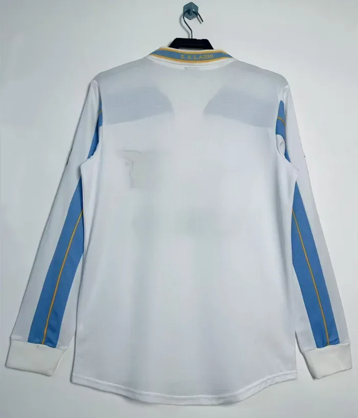 Lazio Third Long Sleeve Retro Jersey 1999/00