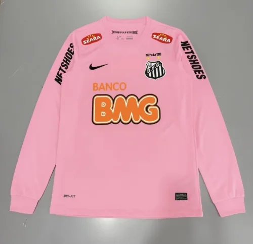 Santos Pink Special Long Sleeve Man Jersey 2011/12