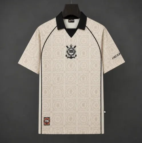 Corinthians 116th Anniversary Beige Polo Man Jersey 26/27