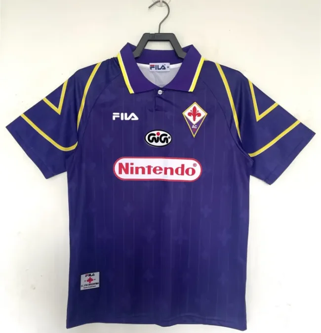Fiorentina Home Retro Jersey 97/98