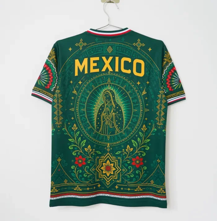Mexico Virgin of Guadalupe Man Jersey 26/27